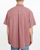 Vintage, Chaps, Ralph, Lauren, Short, Sleeve, Button, Up, Shirt, The Real Deal, size extra large, colour Red, newtown, sydney, australia, thrift store, opshop, preloved, secondhand, sustainable, retro, antique, 70s, 80s, 90s, 2000s, 00s, fashion, clothing, streetwear, trendy, garment, style, boutique, store, shop, archive, sale, cheap, best, top, Shirts