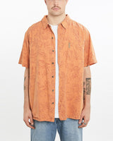 Vintage, Columbia, Short, Sleeve, Button, Up, Shirt, The Real Deal, size extra large, colour Orange, newtown, sydney, australia, thrift store, opshop, preloved, secondhand, sustainable, retro, antique, 70s, 80s, 90s, 2000s, 00s, fashion, clothing, streetwear, trendy, garment, style, boutique, store, shop, archive, sale, cheap, best, top, Shirts