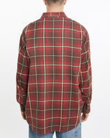 Vintage, 90s, Timberland, Button, Up, Shirt, The Real Deal, size double extra large, colour Red, newtown, sydney, australia, thrift store, opshop, preloved, secondhand, sustainable, retro, antique, 70s, 80s, 90s, 2000s, 00s, fashion, clothing, streetwear, trendy, garment, style, boutique, store, shop, archive, sale, cheap, best, top, Shirts