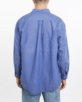 Vintage, 90s, Tommy, Hilfiger, Button, Up, Shirt, The Real Deal, size extra large, colour Blue, newtown, sydney, australia, thrift store, opshop, preloved, secondhand, sustainable, retro, antique, 70s, 80s, 90s, 2000s, 00s, fashion, clothing, streetwear, trendy, garment, style, boutique, store, shop, archive, sale, cheap, best, top, Shirts