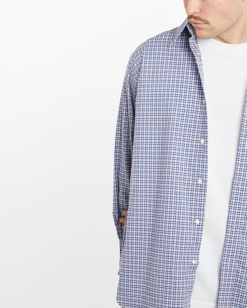 Vintage, 90s, Lauren, Ralph, Lauren, Button, Up, Shirt, The Real Deal, size extra large, colour Blue, newtown, sydney, australia, thrift store, opshop, preloved, secondhand, sustainable, retro, antique, 70s, 80s, 90s, 2000s, 00s, fashion, clothing, streetwear, trendy, garment, style, boutique, store, shop, archive, sale, cheap, best, top, Shirts