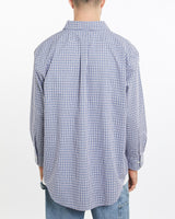 Vintage, 90s, Lauren, Ralph, Lauren, Button, Up, Shirt, The Real Deal, size extra large, colour Blue, newtown, sydney, australia, thrift store, opshop, preloved, secondhand, sustainable, retro, antique, 70s, 80s, 90s, 2000s, 00s, fashion, clothing, streetwear, trendy, garment, style, boutique, store, shop, archive, sale, cheap, best, top, Shirts