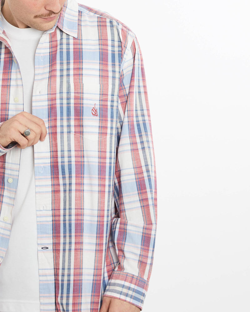 Vintage, Nautica, Button, Up, Shirt, The Real Deal, size extra large, colour Multicolour, newtown, sydney, australia, thrift store, opshop, preloved, secondhand, sustainable, retro, antique, 70s, 80s, 90s, 2000s, 00s, fashion, clothing, streetwear, trendy, garment, style, boutique, store, shop, archive, sale, cheap, best, top, Shirts