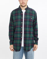 Vintage, Chaps, Ralph, Lauren, Flannelette, Button, Up, Shirt, The Real Deal, size extra large, colour Multicolour, newtown, sydney, australia, thrift store, opshop, preloved, secondhand, sustainable, retro, antique, 70s, 80s, 90s, 2000s, 00s, fashion, clothing, streetwear, trendy, garment, style, boutique, store, shop, archive, sale, cheap, best, top, Shirts