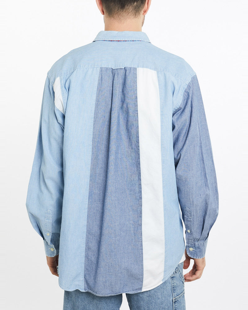 Vintage, 90s, Nautica, Button, Up, Shirt, The Real Deal, size extra large, colour Multicolour, newtown, sydney, australia, thrift store, opshop, preloved, secondhand, sustainable, retro, antique, 70s, 80s, 90s, 2000s, 00s, fashion, clothing, streetwear, trendy, garment, style, boutique, store, shop, archive, sale, cheap, best, top, Shirts