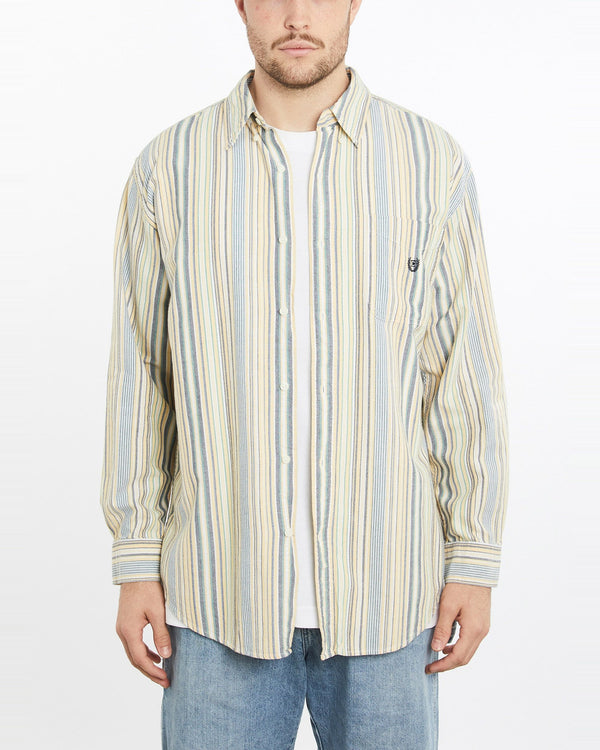 Vintage, Chaps, Ralph, Lauren, Button, Up, Shirt, The Real Deal, size extra large, colour Multicolour, newtown, sydney, australia, thrift store, opshop, preloved, secondhand, sustainable, retro, antique, 70s, 80s, 90s, 2000s, 00s, fashion, clothing, streetwear, trendy, garment, style, boutique, store, shop, archive, sale, cheap, best, top, Shirts