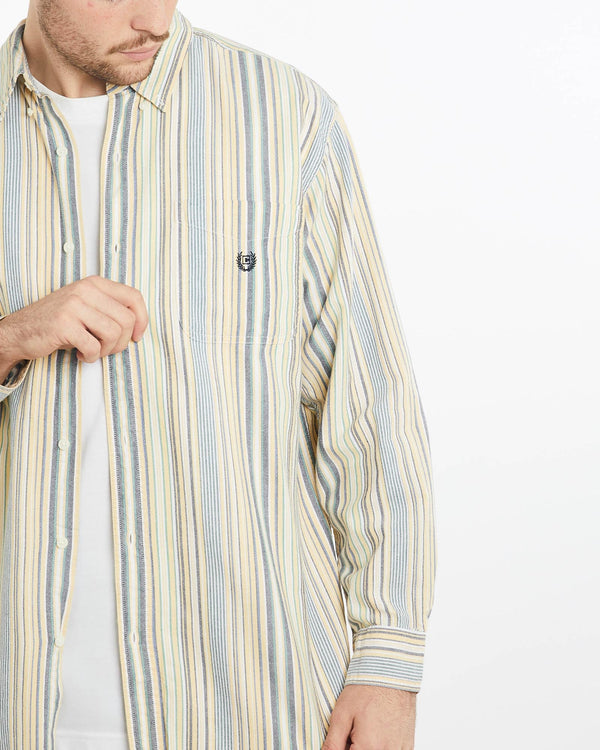 Vintage, Chaps, Ralph, Lauren, Button, Up, Shirt, The Real Deal, size extra large, colour Multicolour, newtown, sydney, australia, thrift store, opshop, preloved, secondhand, sustainable, retro, antique, 70s, 80s, 90s, 2000s, 00s, fashion, clothing, streetwear, trendy, garment, style, boutique, store, shop, archive, sale, cheap, best, top, Shirts