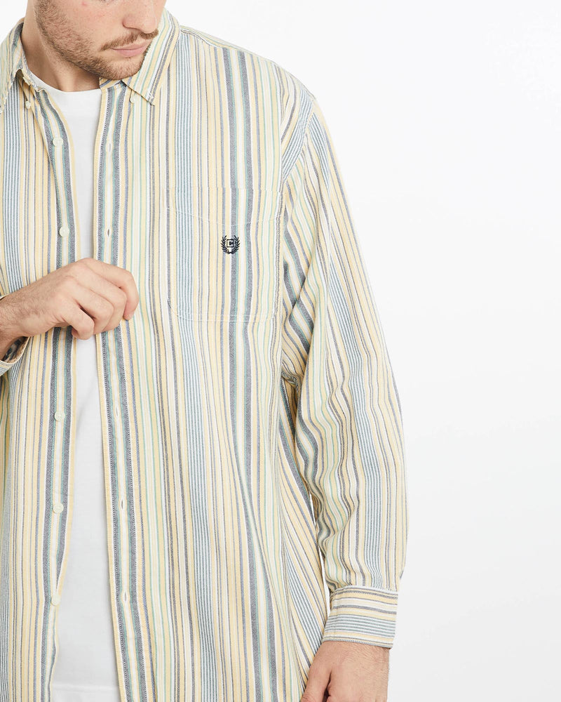 Vintage, Chaps, Ralph, Lauren, Button, Up, Shirt, The Real Deal, size extra large, colour Multicolour, newtown, sydney, australia, thrift store, opshop, preloved, secondhand, sustainable, retro, antique, 70s, 80s, 90s, 2000s, 00s, fashion, clothing, streetwear, trendy, garment, style, boutique, store, shop, archive, sale, cheap, best, top, Shirts