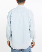 Vintage, 90s, Hard, Rock, Cafe, Tijuana, Button, Up, Shirt, The Real Deal, size extra large, colour Blue, newtown, sydney, australia, thrift store, opshop, preloved, secondhand, sustainable, retro, antique, 70s, 80s, 90s, 2000s, 00s, fashion, clothing, streetwear, trendy, garment, style, boutique, store, shop, archive, sale, cheap, best, top, Shirts