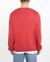 Vintage, 90s, Polo, Ralph, Lauren, Knit, Sweater, The Real Deal, size extra large, colour Red, newtown, sydney, australia, thrift store, opshop, preloved, secondhand, sustainable, retro, antique, 70s, 80s, 90s, 2000s, 00s, fashion, clothing, streetwear, trendy, garment, style, boutique, store, shop, archive, sale, cheap, best, top, Sweats and hoodies