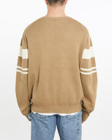 Vintage, Tommy, Hilfiger, Knit, Sweater, The Real Deal, size extra large, colour Beige, newtown, sydney, australia, thrift store, opshop, preloved, secondhand, sustainable, retro, antique, 70s, 80s, 90s, 2000s, 00s, fashion, clothing, streetwear, trendy, garment, style, boutique, store, shop, archive, sale, cheap, best, top, Sweats and hoodies