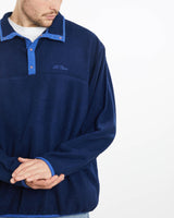 Vintage, 90s, L.L., Bean, Fleece, Sweatshirt, The Real Deal, size extra large, colour Navy, newtown, sydney, australia, thrift store, opshop, preloved, secondhand, sustainable, retro, antique, 70s, 80s, 90s, 2000s, 00s, fashion, clothing, streetwear, trendy, garment, style, boutique, store, shop, archive, sale, cheap, best, top, Sweats and hoodies