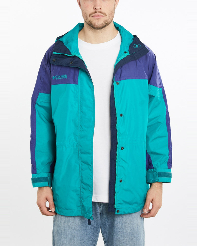 Vintage, Columbia, Jacket, The Real Deal, size extra large, colour Multicolour, newtown, sydney, australia, thrift store, opshop, preloved, secondhand, sustainable, retro, antique, 70s, 80s, 90s, 2000s, 00s, fashion, clothing, streetwear, trendy, garment, style, boutique, store, shop, archive, sale, cheap, best, top, Jackets