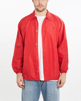 Vintage, 80s, Mac's, Grill, Coaches, Jacket, The Real Deal, size extra large, colour Red, newtown, sydney, australia, thrift store, opshop, preloved, secondhand, sustainable, retro, antique, 70s, 80s, 90s, 2000s, 00s, fashion, clothing, streetwear, trendy, garment, style, boutique, store, shop, archive, sale, cheap, best, top, Jackets