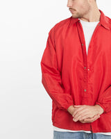 Vintage, 80s, Mac's, Grill, Coaches, Jacket, The Real Deal, size extra large, colour Red, newtown, sydney, australia, thrift store, opshop, preloved, secondhand, sustainable, retro, antique, 70s, 80s, 90s, 2000s, 00s, fashion, clothing, streetwear, trendy, garment, style, boutique, store, shop, archive, sale, cheap, best, top, Jackets