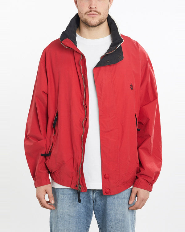 Vintage, Nautica, Sailing, Jacket, The Real Deal, size extra large, colour Red, newtown, sydney, australia, thrift store, opshop, preloved, secondhand, sustainable, retro, antique, 70s, 80s, 90s, 2000s, 00s, fashion, clothing, streetwear, trendy, garment, style, boutique, store, shop, archive, sale, cheap, best, top, Jackets