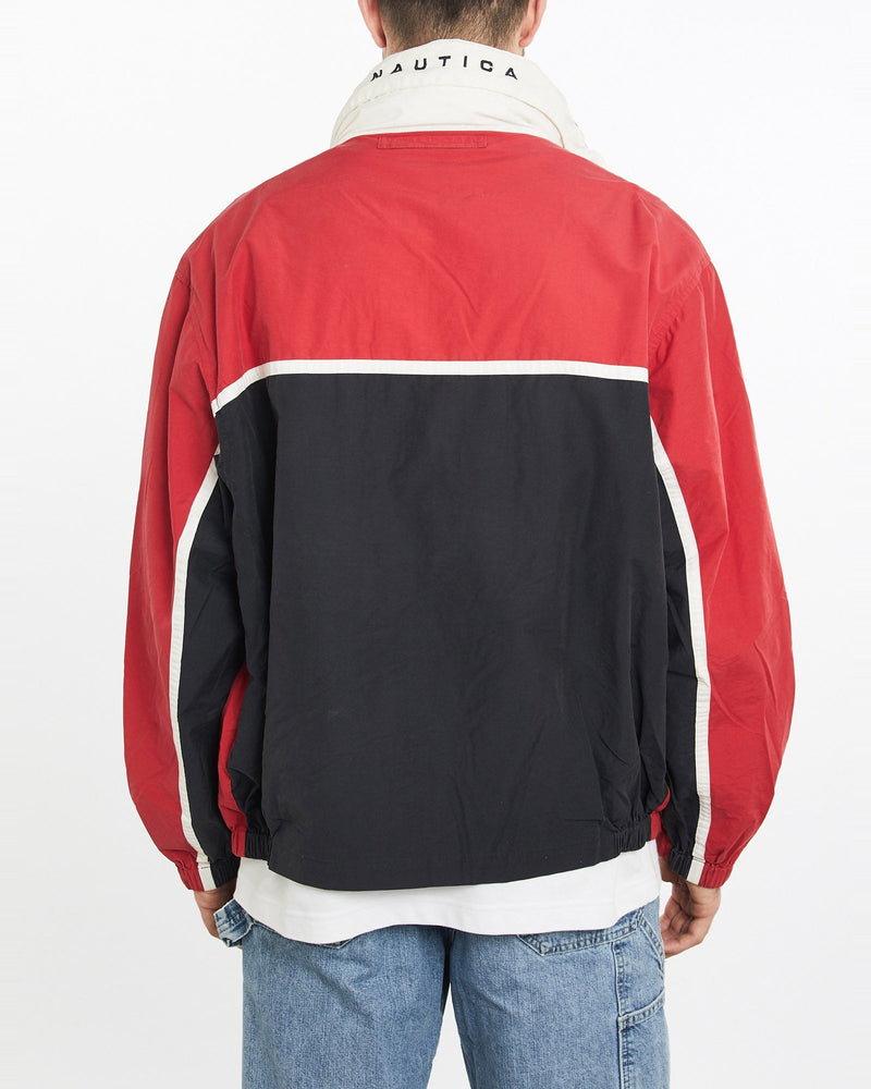 Vintage, Nautica, Sailing, Jacket, The Real Deal, size extra large, colour Red, newtown, sydney, australia, thrift store, opshop, preloved, secondhand, sustainable, retro, antique, 70s, 80s, 90s, 2000s, 00s, fashion, clothing, streetwear, trendy, garment, style, boutique, store, shop, archive, sale, cheap, best, top, Jackets