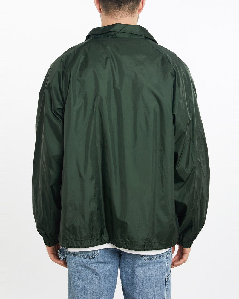 Vintage, 90s, Nike, Coaches, Jacket, The Real Deal, size extra large, colour Green, newtown, sydney, australia, thrift store, opshop, preloved, secondhand, sustainable, retro, antique, 70s, 80s, 90s, 2000s, 00s, fashion, clothing, streetwear, trendy, garment, style, boutique, store, shop, archive, sale, cheap, best, top, Jackets