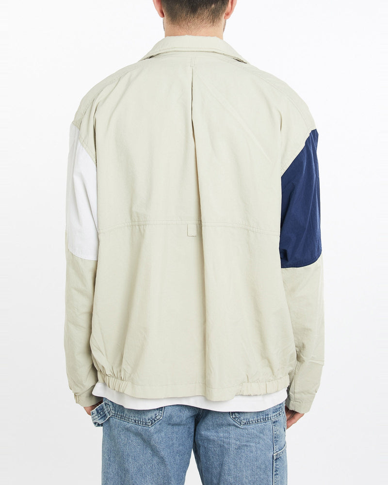 Vintage, 90s, Nike, Challenge, Court, Jacket, The Real Deal, size extra large, colour Beige, newtown, sydney, australia, thrift store, opshop, preloved, secondhand, sustainable, retro, antique, 70s, 80s, 90s, 2000s, 00s, fashion, clothing, streetwear, trendy, garment, style, boutique, store, shop, archive, sale, cheap, best, top, Jackets