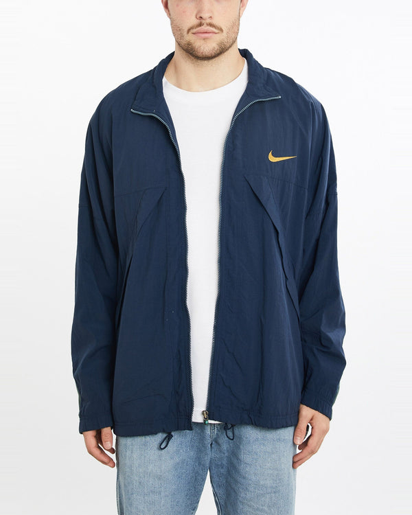 Vintage, 90s, Nike, Track, Jacket, The Real Deal, size extra large, colour Multicolour, newtown, sydney, australia, thrift store, opshop, preloved, secondhand, sustainable, retro, antique, 70s, 80s, 90s, 2000s, 00s, fashion, clothing, streetwear, trendy, garment, style, boutique, store, shop, archive, sale, cheap, best, top, Jackets