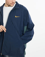 Vintage, 90s, Nike, Track, Jacket, The Real Deal, size extra large, colour Multicolour, newtown, sydney, australia, thrift store, opshop, preloved, secondhand, sustainable, retro, antique, 70s, 80s, 90s, 2000s, 00s, fashion, clothing, streetwear, trendy, garment, style, boutique, store, shop, archive, sale, cheap, best, top, Jackets