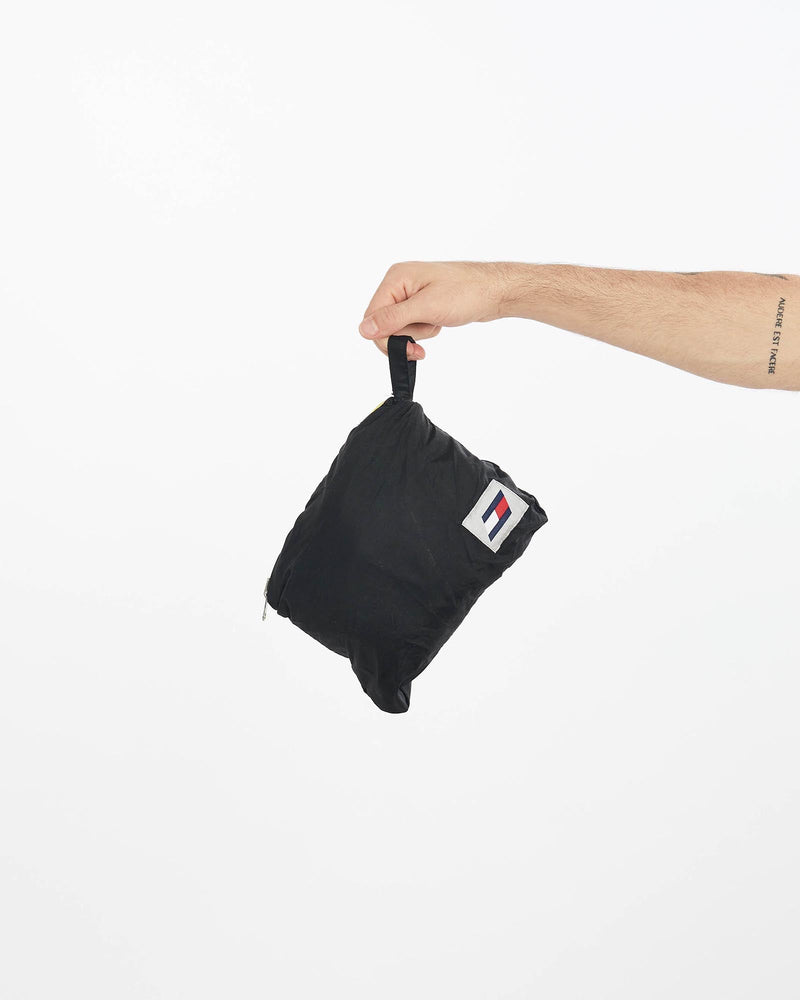 Vintage, Tommy, Hilfiger, Athletics, Windbreaker, Jacket, The Real Deal, size extra large, colour Black, newtown, sydney, australia, thrift store, opshop, preloved, secondhand, sustainable, retro, antique, 70s, 80s, 90s, 2000s, 00s, fashion, clothing, streetwear, trendy, garment, style, boutique, store, shop, archive, sale, cheap, best, top, Jackets