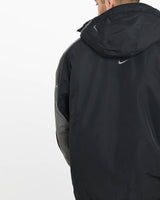 Vintage, Nike, Tech, Jacket, The Real Deal, size extra large, colour Black, newtown, sydney, australia, thrift store, opshop, preloved, secondhand, sustainable, retro, antique, 70s, 80s, 90s, 2000s, 00s, fashion, clothing, streetwear, trendy, garment, style, boutique, store, shop, archive, sale, cheap, best, top, Jackets