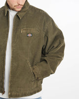 Vintage, 90s, Dickies, Corduroy, Jacket, The Real Deal, size extra large, colour Beige, newtown, sydney, australia, thrift store, opshop, preloved, secondhand, sustainable, retro, antique, 70s, 80s, 90s, 2000s, 00s, fashion, clothing, streetwear, trendy, garment, style, boutique, store, shop, archive, sale, cheap, best, top, Jackets