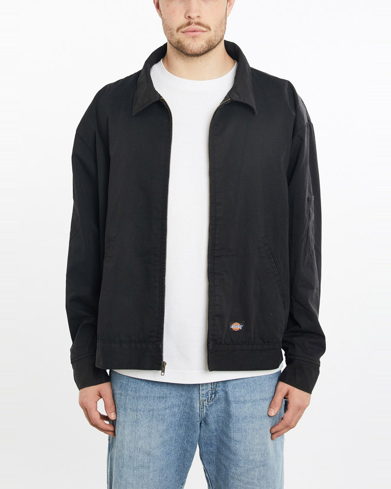 Vintage, Dickies, Mechanic, Jacket, The Real Deal, size extra large, colour Black, newtown, sydney, australia, thrift store, opshop, preloved, secondhand, sustainable, retro, antique, 70s, 80s, 90s, 2000s, 00s, fashion, clothing, streetwear, trendy, garment, style, boutique, store, shop, archive, sale, cheap, best, top, Jackets
