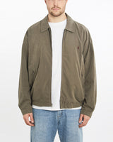 Vintage, 90s, Polo, Ralph, Lauren, Harrington, Jacket, The Real Deal, size extra large, colour Beige, newtown, sydney, australia, thrift store, opshop, preloved, secondhand, sustainable, retro, antique, 70s, 80s, 90s, 2000s, 00s, fashion, clothing, streetwear, trendy, garment, style, boutique, store, shop, archive, sale, cheap, best, top, Jackets