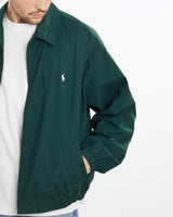 Vintage, 90s, Polo, Ralph, Lauren, Harrington, Jacket, The Real Deal, size extra large, colour Green, newtown, sydney, australia, thrift store, opshop, preloved, secondhand, sustainable, retro, antique, 70s, 80s, 90s, 2000s, 00s, fashion, clothing, streetwear, trendy, garment, style, boutique, store, shop, archive, sale, cheap, best, top, Jackets