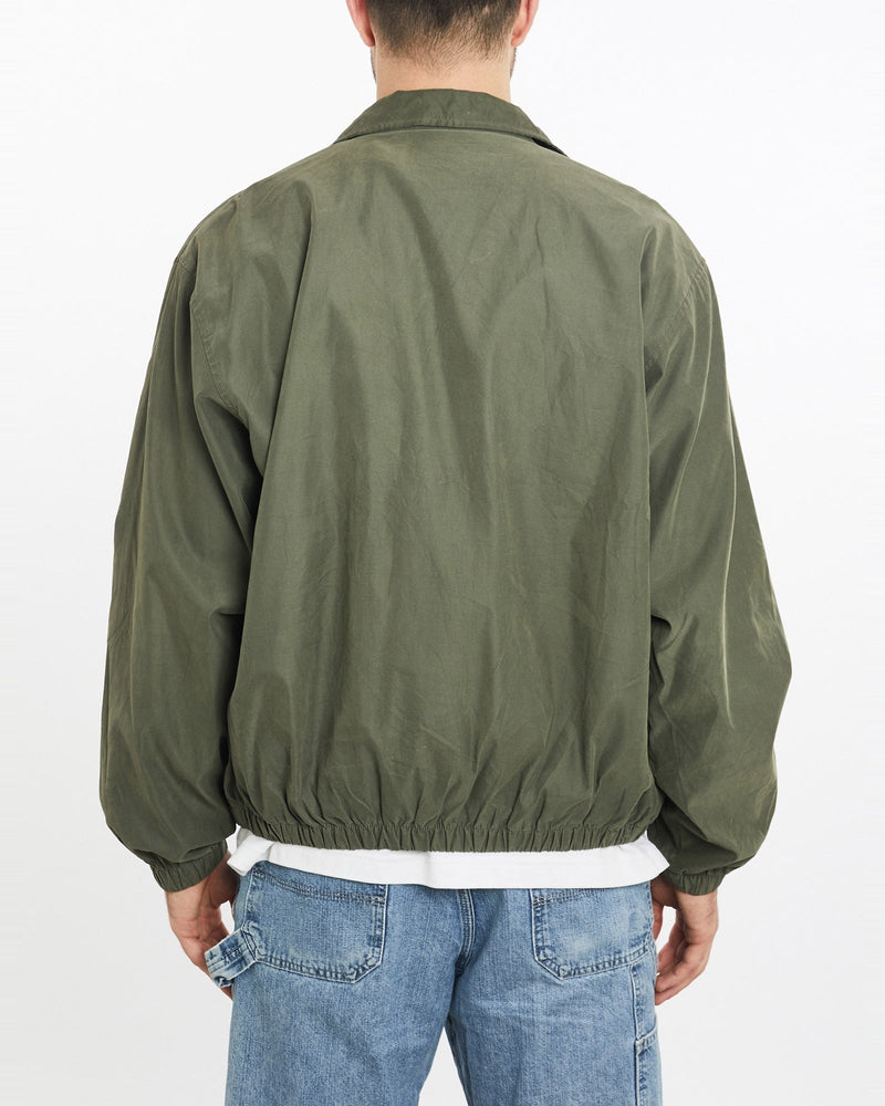 Vintage, Chaps, Ralph, Lauren, Harrington, Jacket, The Real Deal, size extra large, colour Green, newtown, sydney, australia, thrift store, opshop, preloved, secondhand, sustainable, retro, antique, 70s, 80s, 90s, 2000s, 00s, fashion, clothing, streetwear, trendy, garment, style, boutique, store, shop, archive, sale, cheap, best, top, Jackets