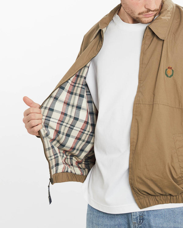 Vintage, Chaps, Ralph, Lauren, Harrington, Jacket, The Real Deal, size extra large, colour Beige, newtown, sydney, australia, thrift store, opshop, preloved, secondhand, sustainable, retro, antique, 70s, 80s, 90s, 2000s, 00s, fashion, clothing, streetwear, trendy, garment, style, boutique, store, shop, archive, sale, cheap, best, top, Jackets