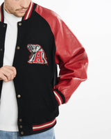 Vintage, 90s, NCAA, Alabama, Crimson, Tide, Varsity, Jacket, The Real Deal, size extra large, colour Multicolour, newtown, sydney, australia, thrift store, opshop, preloved, secondhand, sustainable, retro, antique, 70s, 80s, 90s, 2000s, 00s, fashion, clothing, streetwear, trendy, garment, style, boutique, store, shop, archive, sale, cheap, best, top, Jackets