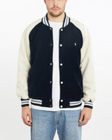 Vintage, 90s, Polo, Ralph, Lauren, Varsity, Jacket, The Real Deal, size extra large, colour Multicolour, newtown, sydney, australia, thrift store, opshop, preloved, secondhand, sustainable, retro, antique, 70s, 80s, 90s, 2000s, 00s, fashion, clothing, streetwear, trendy, garment, style, boutique, store, shop, archive, sale, cheap, best, top, Jackets