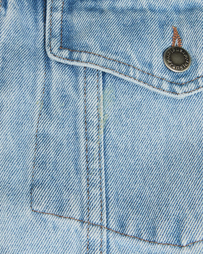 Vintage, Wrangler, Denim, Jacket, The Real Deal, size extra large, colour Blue, newtown, sydney, australia, thrift store, opshop, preloved, secondhand, sustainable, retro, antique, 70s, 80s, 90s, 2000s, 00s, fashion, clothing, streetwear, trendy, garment, style, boutique, store, shop, archive, sale, cheap, best, top, Jackets