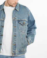 Vintage, 90s, Levi's, Denim, Jacket, The Real Deal, size extra large, colour Blue, newtown, sydney, australia, thrift store, opshop, preloved, secondhand, sustainable, retro, antique, 70s, 80s, 90s, 2000s, 00s, fashion, clothing, streetwear, trendy, garment, style, boutique, store, shop, archive, sale, cheap, best, top, Jackets