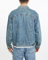 Vintage, 90s, Levi's, Denim, Jacket, The Real Deal, size extra large, colour Blue, newtown, sydney, australia, thrift store, opshop, preloved, secondhand, sustainable, retro, antique, 70s, 80s, 90s, 2000s, 00s, fashion, clothing, streetwear, trendy, garment, style, boutique, store, shop, archive, sale, cheap, best, top, Jackets