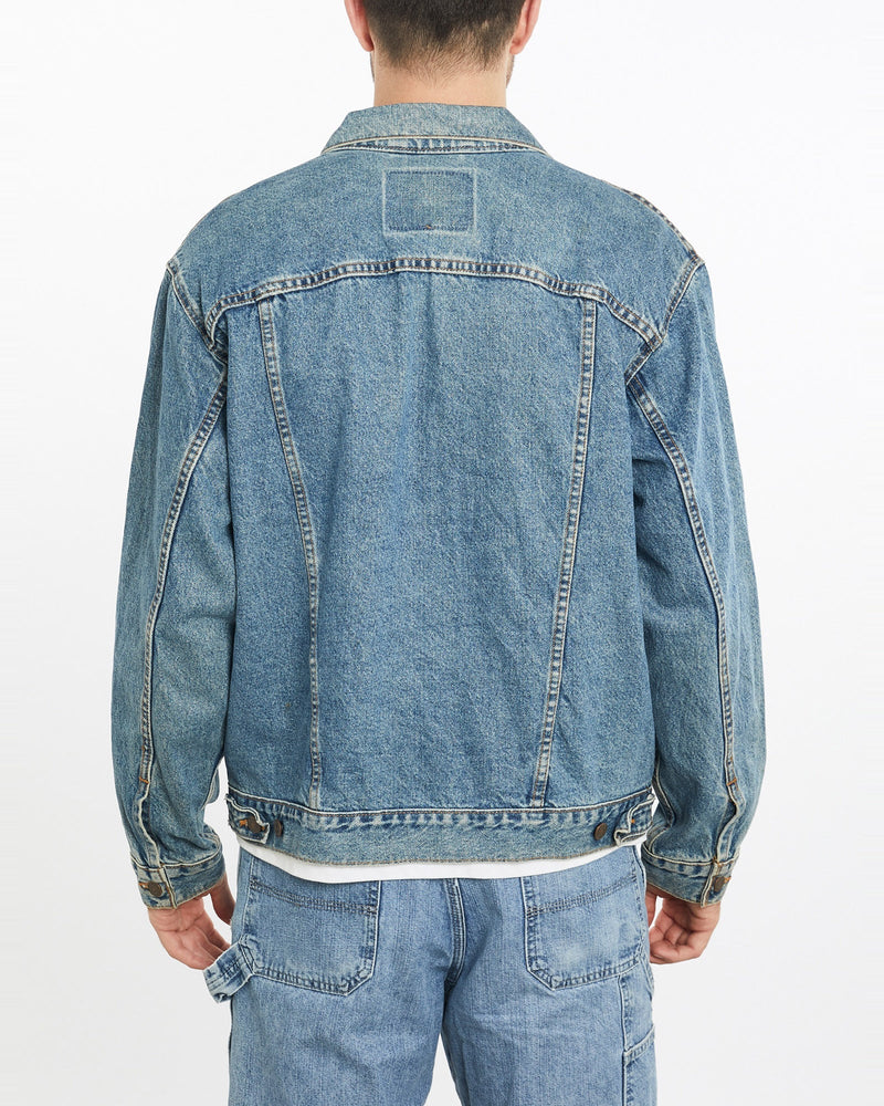 Vintage, 90s, Levi's, Denim, Jacket, The Real Deal, size extra large, colour Blue, newtown, sydney, australia, thrift store, opshop, preloved, secondhand, sustainable, retro, antique, 70s, 80s, 90s, 2000s, 00s, fashion, clothing, streetwear, trendy, garment, style, boutique, store, shop, archive, sale, cheap, best, top, Jackets