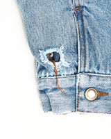 Vintage, 90s, Wrangler, Sherpa, Lined, Denim, Jacket, The Real Deal, size extra large, colour Blue, newtown, sydney, australia, thrift store, opshop, preloved, secondhand, sustainable, retro, antique, 70s, 80s, 90s, 2000s, 00s, fashion, clothing, streetwear, trendy, garment, style, boutique, store, shop, archive, sale, cheap, best, top, Jackets