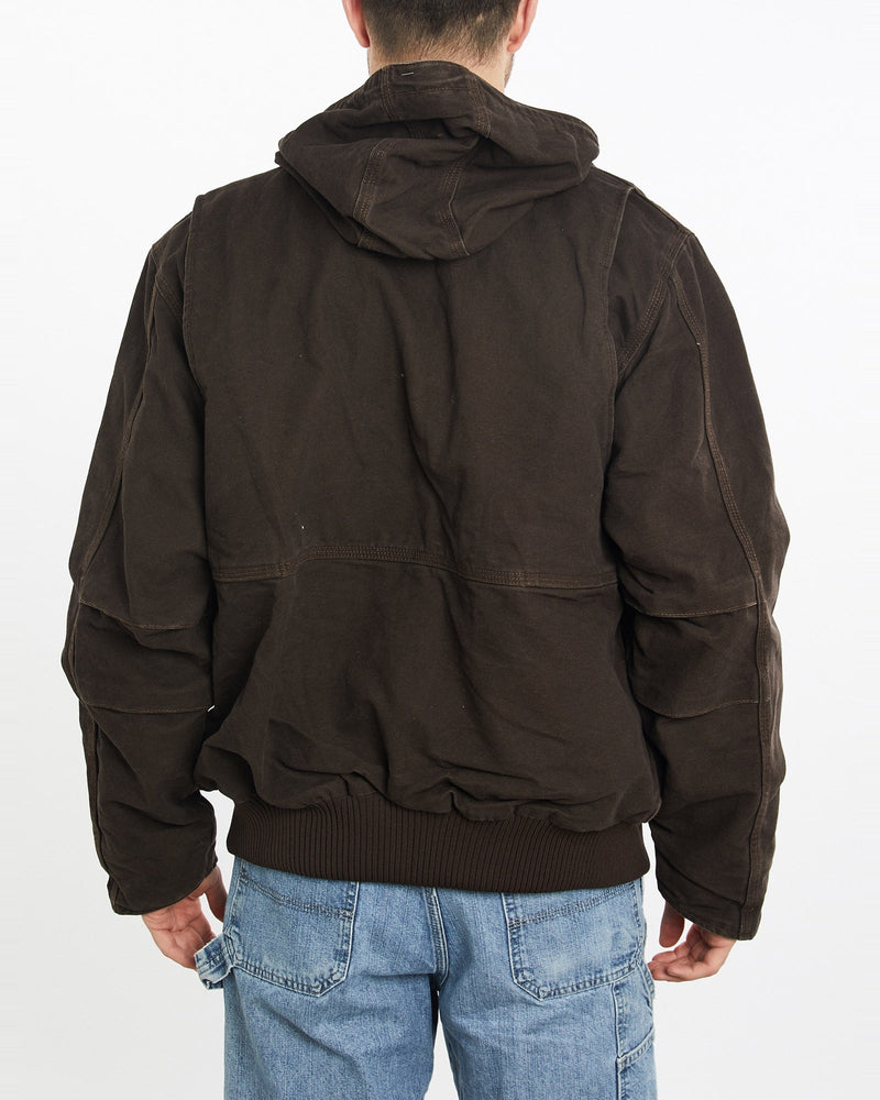 Vintage, Carhartt, Active', Jacket, The Real Deal, size extra large, colour Brown, newtown, sydney, australia, thrift store, opshop, preloved, secondhand, sustainable, retro, antique, 70s, 80s, 90s, 2000s, 00s, fashion, clothing, streetwear, trendy, garment, style, boutique, store, shop, archive, sale, cheap, best, top, Jackets