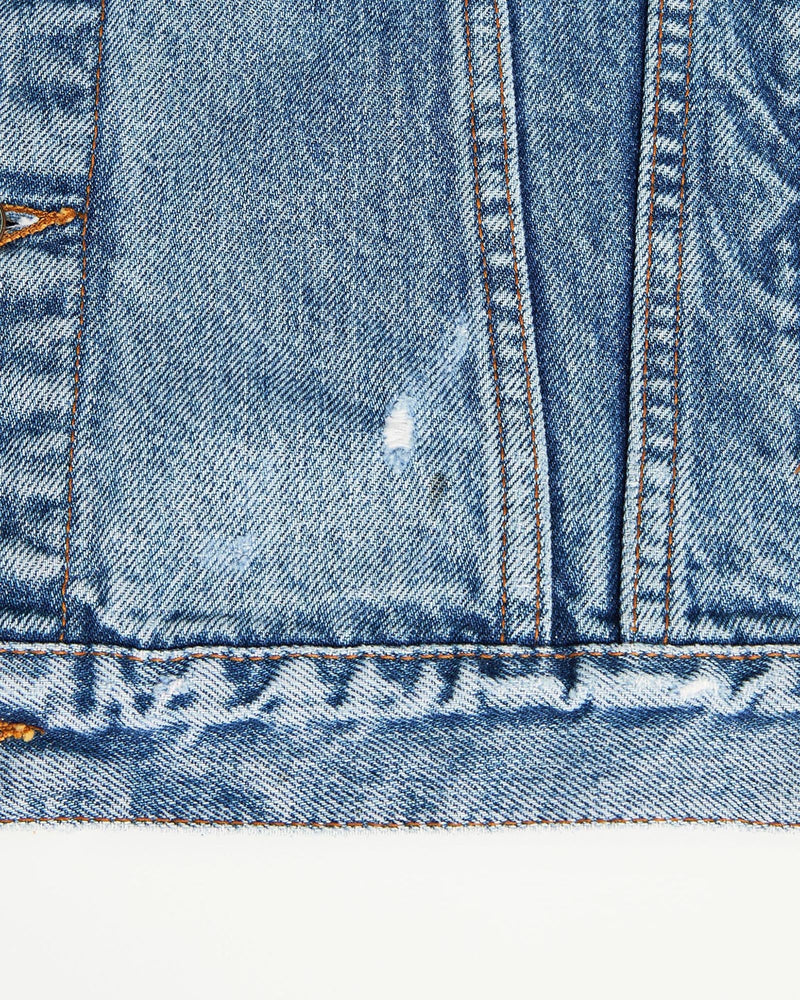 Vintage, 90s, Levi's, Denim, Jacket, The Real Deal, size extra large, colour Blue, newtown, sydney, australia, thrift store, opshop, preloved, secondhand, sustainable, retro, antique, 70s, 80s, 90s, 2000s, 00s, fashion, clothing, streetwear, trendy, garment, style, boutique, store, shop, archive, sale, cheap, best, top, Jackets