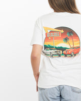 Vintage, In-N-Out, Burger, Tee, The Real Deal, size small, colour White, newtown, sydney, australia, thrift store, opshop, preloved, secondhand, sustainable, retro, antique, 70s, 80s, 90s, 2000s, 00s, fashion, clothing, streetwear, trendy, garment, style, boutique, store, shop, archive, sale, cheap, best, top, T-Shirts