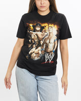 Vintage, WWE, John, Cena, Wrestling, Tee, The Real Deal, size extra small, colour Black, newtown, sydney, australia, thrift store, opshop, preloved, secondhand, sustainable, retro, antique, 70s, 80s, 90s, 2000s, 00s, fashion, clothing, streetwear, trendy, garment, style, boutique, store, shop, archive, sale, cheap, best, top, T-Shirts