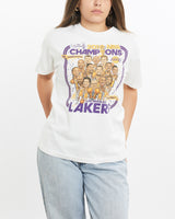 Vintage, NBA, Los, Angeles, Lakers, Tee, The Real Deal, size extra small, colour White, newtown, sydney, australia, thrift store, opshop, preloved, secondhand, sustainable, retro, antique, 70s, 80s, 90s, 2000s, 00s, fashion, clothing, streetwear, trendy, garment, style, boutique, store, shop, archive, sale, cheap, best, top, T-Shirts