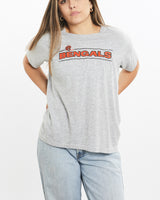 Vintage, 80s, Starter, NFL, Cincinnati, Bengals, Tee, The Real Deal, size extra small, colour Grey, newtown, sydney, australia, thrift store, opshop, preloved, secondhand, sustainable, retro, antique, 70s, 80s, 90s, 2000s, 00s, fashion, clothing, streetwear, trendy, garment, style, boutique, store, shop, archive, sale, cheap, best, top, T-Shirts