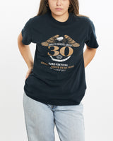 Vintage, Harley, Davidson, Tee, The Real Deal, size small, colour Navy, newtown, sydney, australia, thrift store, opshop, preloved, secondhand, sustainable, retro, antique, 70s, 80s, 90s, 2000s, 00s, fashion, clothing, streetwear, trendy, garment, style, boutique, store, shop, archive, sale, cheap, best, top, T-Shirts