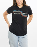 Vintage, Harley, Davidson, Tee, The Real Deal, size extra small, colour Black, newtown, sydney, australia, thrift store, opshop, preloved, secondhand, sustainable, retro, antique, 70s, 80s, 90s, 2000s, 00s, fashion, clothing, streetwear, trendy, garment, style, boutique, store, shop, archive, sale, cheap, best, top, T-Shirts