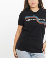 Vintage, Harley, Davidson, Tee, The Real Deal, size extra small, colour Black, newtown, sydney, australia, thrift store, opshop, preloved, secondhand, sustainable, retro, antique, 70s, 80s, 90s, 2000s, 00s, fashion, clothing, streetwear, trendy, garment, style, boutique, store, shop, archive, sale, cheap, best, top, T-Shirts