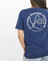 Vintage, 80s, California, Academic, Decathlon, Tee, The Real Deal, size small, colour Blue, newtown, sydney, australia, thrift store, opshop, preloved, secondhand, sustainable, retro, antique, 70s, 80s, 90s, 2000s, 00s, fashion, clothing, streetwear, trendy, garment, style, boutique, store, shop, archive, sale, cheap, best, top, T-Shirts